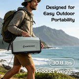 Countrymod Portable Air Conditioner Camping 5000BTU Fast Cooling Portable Ac Unit 110V AC Tent Air Conditioner with Remote Control Portable Ac for Camping, Tent, RV, Boat and Fishing