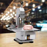 Commercial Electric Meat Saw, 650W 110V Bone Saw Bone Cutting Machine, 0.8-4.3 Cutting Thickness, Sawing for Chicken Fish Chops Bone Trotter Beef