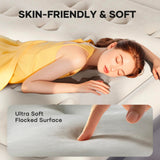 InnoTruth Air Mattress Queen with Built in Pump, Inflatable Mattress Blow up Mattress, Family Choice Award Winner, 18" Colchones Inflables Foldable Air Bed for Guest & Home, Ideal for Camping, 650lbs