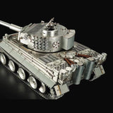 TOUCAN RC HOBBY Henglong 1/6 Full Metal German Tiger I RTR RC Tank 3818 Tracks Barrel Recoil for 14 yr