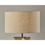 Adesso 3056-12 Kirby 59.75 inch 150.00 watt Natural Wood Shelf Floor Lamp Portable Light