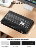 2-in-1 Ergonomic Keyboard Stand with Wrist Rest, Black