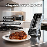 Smart Wireless Meat Thermometer with 2 Probes & 800Ft Bluetooth Range, Grill Thermometer with Standalone Base, NIST Certified ±0.5°F Accuracy