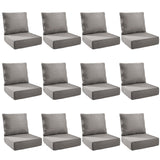 Outdoor Cushion Set for Patio Furniture, UV Resistant, Water Resistant