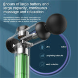 TECJHJZ Massage Gun, Portable Electric Massage Gun/Fascia Gun Suitable for Deep Tissue Muscle Relaxation of The Whole Body, Neck, Back and Legs(Gray)