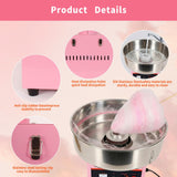 19.7” Commercial Cotton Candy Maker, 1000W High-Efficiency Cotton Candy Maker, Professional & Friendly Cotton Candy Machine for Home Parties, Carnivals, Business Events (cotton candy machine)