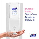 PURELL ES10 Dispenser Floor Stand with White Automatic Hand Sanitizer Dispenser (Pack of 1) – 8210-DS