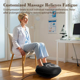 CuPiLo Foot Massager FSA Eligible HSA, 2026 Upgraded Feet Massager with Heat for Plantar Fasciitis Relief, 5 Levels Compression & Vibration Massage for Neuropathy, Birthday Day Gifts for Women Men