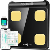 RunStar Smart Scale for Body Weight FSA&HSA Eligible, 8-Electrode Digital Bathroom Scale with BMI, Body Fat Percentage & Muscle Mass to 28 Body Composition and Printable Body Analysis Report