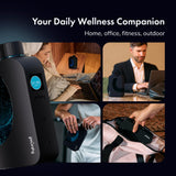 PIURIFY Flask Hydrogen Water Bottle | UP TO 8,630 PPB High-Purity H2 | 12 OZ | SPE/PEM Electrolysis | Self-Cleaning | Dual-Mode | 5000 mAh Battery | BPA-Free | Certified by H2 Analytics (Black)