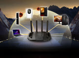 ASUS Tuf-Be3600 Wireless Router Gigabit Ethernet Dual-Band, W129019727 (Gigabit Ethernet Dual-Band (2.4 Ghz / 5 Ghz) Black)