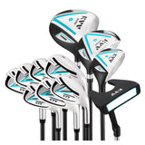 Women’s Complete Golf Clubs Package Set Includes Driver, Fairway, Hybrid | Right Handed KVV