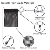 Naroa Waterproof Multifunctional Toiletry Shower Bag for Gym, Travel, Business and Foldable Portable Hanging Bathroom Mesh Caddy with Wet & Dry Storage Suction Hook Tote for Men Women