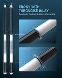 KONLLEN 2.0 Carbon Fiber Pool Cue Set, Low Deflection 12.5mm Tip