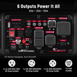 maXpeedingrods 10500 Watt Tri-fuel Inverter Generator,120/240V,E-start