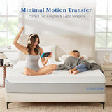 Somnature King Mattress in a Box, 14 Inch Cooling Gel Memory Foam Mattress for Pressure Relief & Deep Sleep, Medium Firm with Motion Isolation, CertiPUR-US Certified, Fiberglass Free