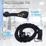 J Bryant Neck Harness Head - Weight Lifting with Resistance Bands - Adjustable Length Neck Training Strap with Door Anchor Neck Strength Training Equipment J Bryant