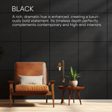 MaxGear Extra Large Bulletin Board 72" x 48", Black Felt Wall Tiles Pushpin