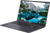 ASUS Lightweight 15.5" Full HD Laptop, Windows 11 Home OS, Intel Celeron Processor Up to 2.76GHz, 4GB LPDDR4, 128GB SSD, Backlit Keyboard, Dark Gray (Renewed) ASUS