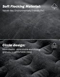 JOYTUTUS 6.4-6.7Ft Truck Bed Air Mattress with Removable Tailgate Extension,Thickened Inflatable Full Size Regular Truck Beds, with Air Pump&2 Pillows,Black