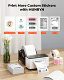 MUNBYN Bluetooth Thermal Label Printer 941BP, 300DPI Wireless 4x6 Shipping