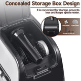 ALTRA LIFE Electric Meat Grinder, 2800W Max Sausage Stuffer with 2 Blades, 3 Plates, Sausage Tube, Vegetable Cheese Grater, 2 Meat Claws, Burger Press & Kubbe Kit for Home use, Built-in Storage