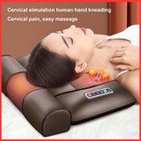 Full Body 3D Massage Mat with Heating Pads & Adjustable Pillows – Portable, Foldable Neck & Back Muscle Relaxation Mat, Grey Color for Home & Travel Use