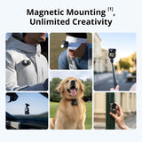 DJI Osmo Nano Vlog Combo (128GB), 4K Wearable Camera, Mic Mini TX Black