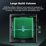 Sovol SV08 MAX CoreXY 3D Printer, Voron 2.4 Open Source 700mm/s High Speed 3D Printers