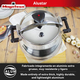23.2 Quart Pressure Cooker, recommended use for professionals, made of extra thick aluminum, express MAGEFESA