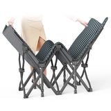 ATORPOK Camping Cot for Adults with Cushion Comfortable, Tent Folding Cot for Sleeping, Lightweight Folding Bed with Carry Bag Supports 450 lbs ATORPOK