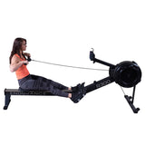 Body-Solid Endurance (R300) Air Resistance Indoor Rower - Cardio & Total Body Workout Machine with Self-Generating Power Body-Solid