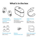Sennheiser Momentum True Wireless 5 Bluetooth Earbuds, Graphite