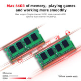 Beelink SER5 Mini PC, AMD Ryzen 5 5500U 16GB DDR4+480GB NVMe M.2 SSD