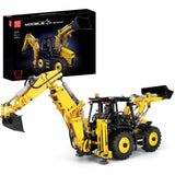 Mould King 17036 Excavator and Bulldozer 2 in 1, RC Bulldozer Building Set for Adults, APP Remote Control Truck Construction Vehicles Model with Motors, 2239 Pieces