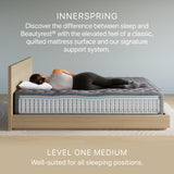 Beautyrest Prime Dream Medium 12.5" Mattress - Twin - Durable Pocketed Coil, Support, Pressure Relief, Cooling, Motion Separation; 100 Night Sleep Trial and 10 Year Warranty
