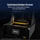 Reflex RS Turbo Resin 3D Printer with Amber Screen