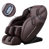 Track Massage Chair Recliner, Full Body Massage Chair with Zero Gravity, Bluetooth Speaker, Airbags iRest