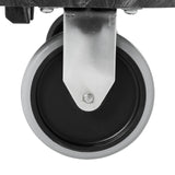 ommercial Products Triple Trolley Folding Handle Dolly/Cart/Platform Truck with wheels