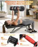 XDDIAS Adjustable Dumbbell Set of 2, 25/55/80LB Dumbbell Set-Fast Adjust Weights Set, 5/10/16 in 1 Free Weights Dumbbells Set with Anti-Slip Metal Handle, Compact Size (10-Gears-55LB)