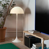 COOBATG Mushroom Modern Semi-Circular Floor Lamp - White Acrylic Round Shade for Living Room & Bedroom