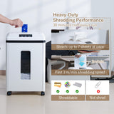 Effeluviate Professional Commercial Paper Shredder P-7 Security Micro-Cut