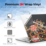 Laptop Skin Compatible with Asus ROG Zephyrus G14 (2025) - Stitch Dragons - Premium 3M Vinyl Protective Wrap Decal Cover - Easy to Apply | Crafted in the USA by MightySkins