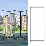 Movable Folding Display Rack,Portable Aluminum Display Stand Set