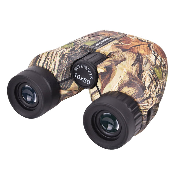 10x50 Compact Binoculars for Adults - Long Distance, High Powered Binoculars with Travel Case - Lightweight, Large Eyepiece, Water & Fog Proof - Hunting, Bird Watching, Cruise Tanaview