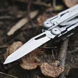 ROCKTOL Multitool, 29-in-1 Multitool Pliers with Replaceable Wire Cutters and Saw, Heavy-duty Stainless Steel Multi-tool Set and Nylon Sheath for Camping Survival multi tool for Man