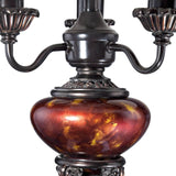 Barnes and Ivy Rhys 34" Tall Large Traditional End 3-Way Table Lamps Set of 2 Bronze Finish Metal Tortoise Shell Glass Off-White Shade Living Room Bedroom Bedside Nightstand House Office Home