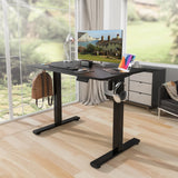 Stand Up Desks [35 x 20 Inch] - Ergonomic Sit Stand Desk Rising Desks for Home Office Computer Desk