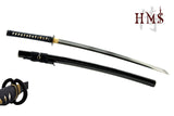 Hand Forged 1045 Carbon Steel Damascus Musashi Katana Full Tang Sword
