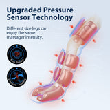 Leg Massager with Heat and Compression, Leg Massager for Circulation and Pain Relief FSA HSA, 3 in 1 Air Compression Boots CINCOM